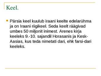 Pärsia riik #2
