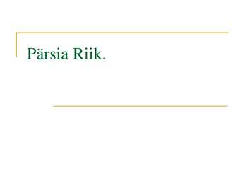 Pärsia riik