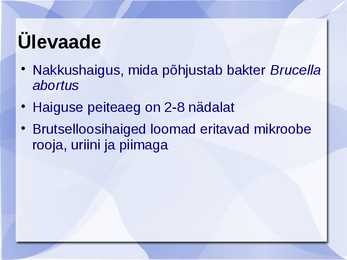 Brutselloos - haigus #2