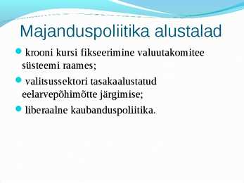 Majandusalused #5