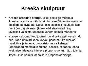 Kreeka kunst #7
