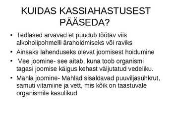 Mis on kassiahastus #4