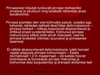 Vundamendid ja Alused #2