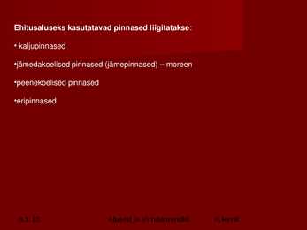 Vundamendid ja Alused #4