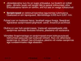 Vundamendid ja Alused #6
