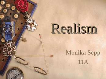 Realism-powerpoint