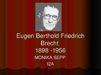 Eugen Berthold Friedrich Brecht-1898-1956