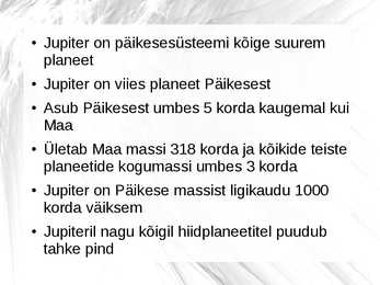 Jupiter ja tema kuud #2