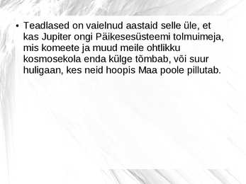 Jupiter ja tema kuud #12