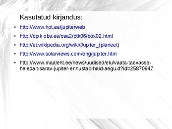 Jupiter ja tema kuud #26