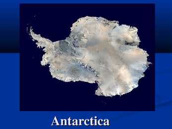 Powerpointi esitlus Antartikast