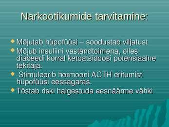 Narkootikumide mõju endokriinnäärmetele #4