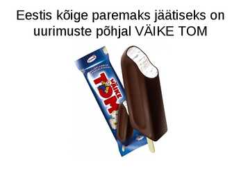 Lühiuurimus jäätisest #8