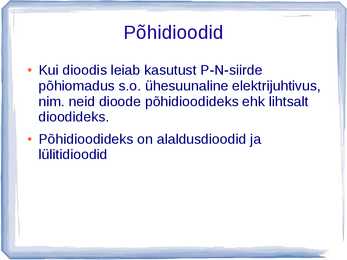 Dioodid #12