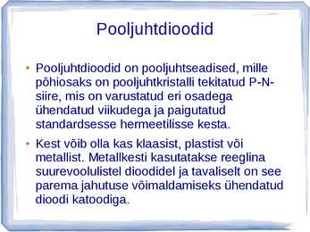 Dioodid #13