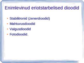 Dioodid #14