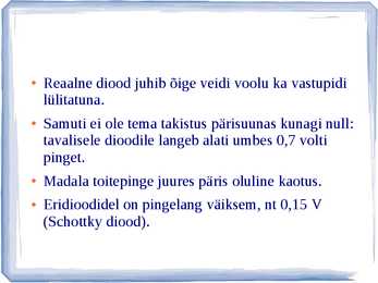 Dioodid #6