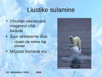 Globaalne soojenemine powerpoint #7