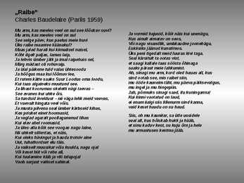 Charles Baudelaire #5