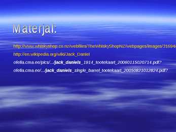 Jack Daniel s #6