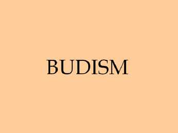 Budism
