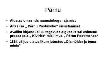Lydia koidula slaidiesitlus #5
