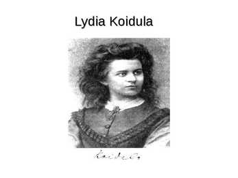 Lydia koidula slaidiesitlus