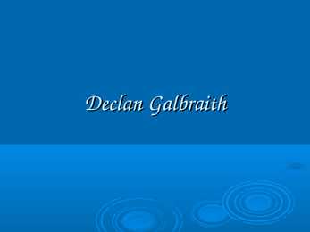 Declan Galbraith