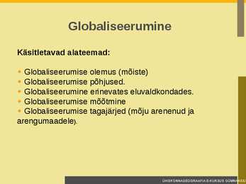 Globaliseerumine #2