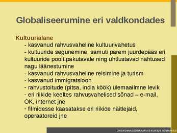 Globaliseerumine #11