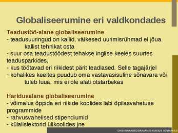 Globaliseerumine #12