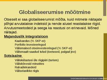Globaliseerumine #13