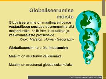 Globaliseerumine #4