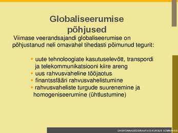 Globaliseerumine #5