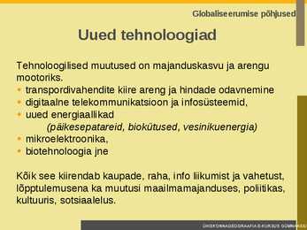 Globaliseerumine #6