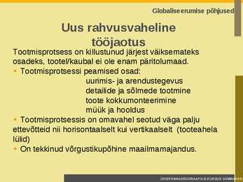 Globaliseerumine #7