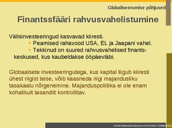 Globaliseerumine #8