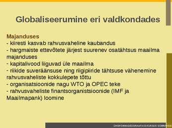 Globaliseerumine #9