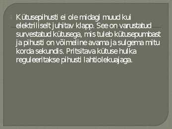 Keskpritse-Mootorielektroonika #4
