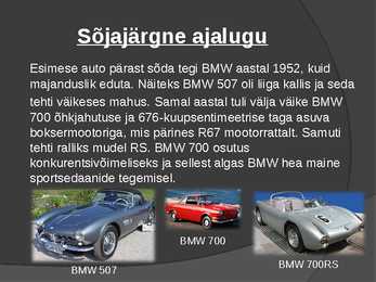 BMW ajalugu #8