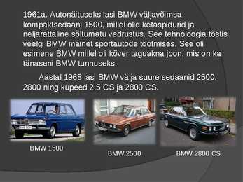 BMW ajalugu #9
