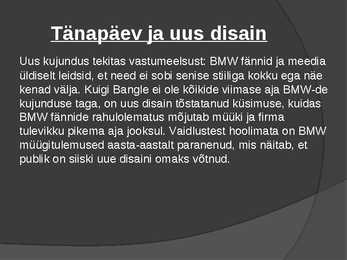 BMW ajalugu #10
