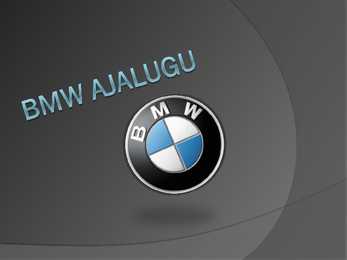 BMW ajalugu