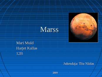 Planeet Marss