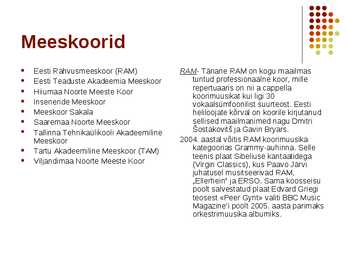 Eesti muusika-raadio-televisioon #10