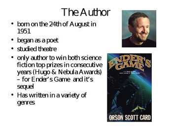 Ender s game-powerpoint presentation #2