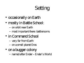 Ender s game-powerpoint presentation #3