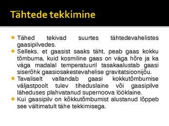 Tähed ja plaaneedid #11