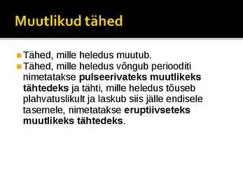 Tähed ja plaaneedid #22