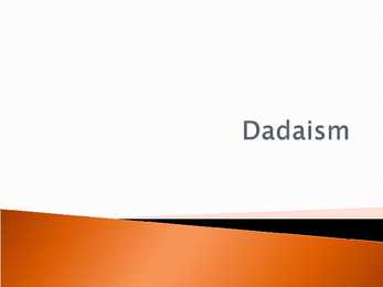 Dadaismi presekas